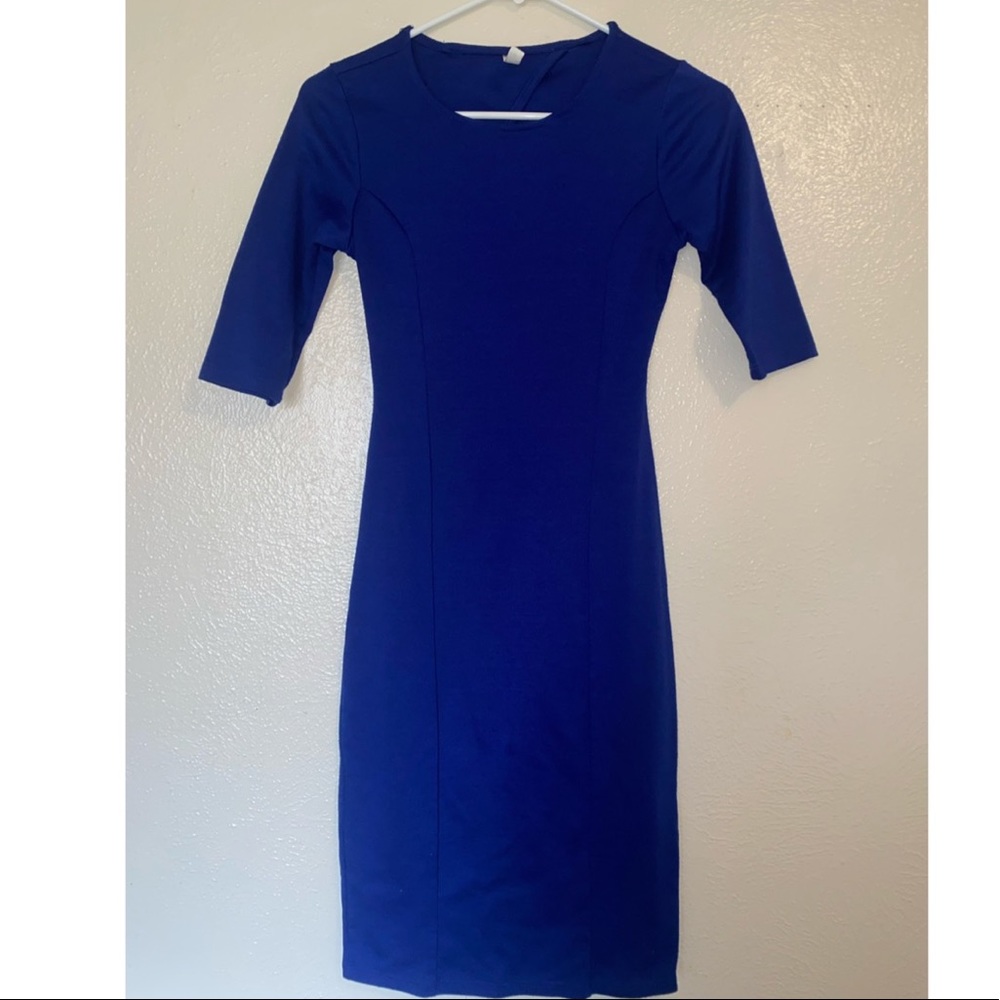 Lyss Loo Dark Blue Keeneland Dress